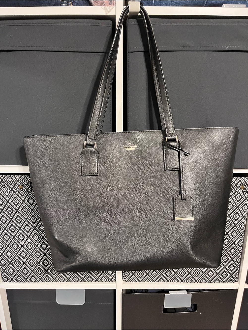 kate spade Black tote purse